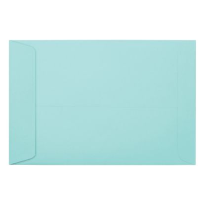 Picture of LUX #6 1/2 Open-End Envelopes, Peel & Press Closure, Seafoam, Pack Of 500