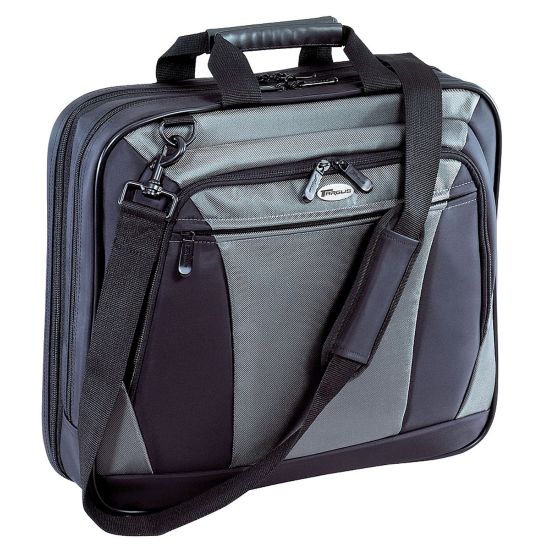 Picture of Targus CityLite Notebook Computer Case, 15in, Black/Silver