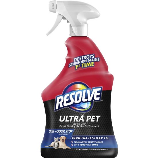 Picture of Resolve Ultra Stain/Odor Remover Spray For Pets, 32 Oz Bottle