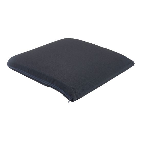 Picture of Master Memory-Foam Seat Cushion, 17inH x 17 1/2inW x 2 3/4inD, Black