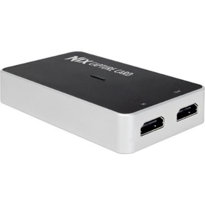 Picture of Plugable HDMI Capture Card USB 3.0 and USB-C, Record, Stream and Go Live with DSLR, 1080P 60FPS, HDMI Passthrough for Monitor - Compatible with Windows, Linux, macOS, OBS Streaming