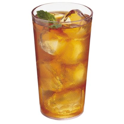 Picture of Cambro Colorware Styrene Tumblers, 16 Oz, Clear, Pack Of 24 Tumblers