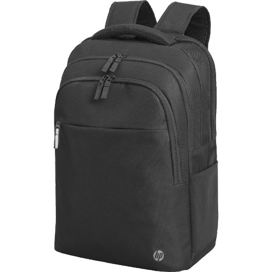 Picture of HP Renew Carrying Case (Backpack) for 17.3in Notebook - Black - Water Resistant - 600D Polyester Body - Shoulder Strap, Handle, Luggage Strap - 18.5in Height x 12.6in Width x 5.5in Depth - 4.36 gal Volume Capacity