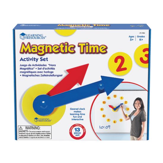 Picture of Learning Resources Magnetic Time Activity Set, Grades Pre-K - 8