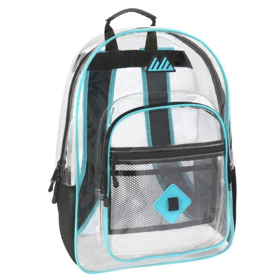 Picture of Trailmaker Clear Backpack, Turquoise Trim