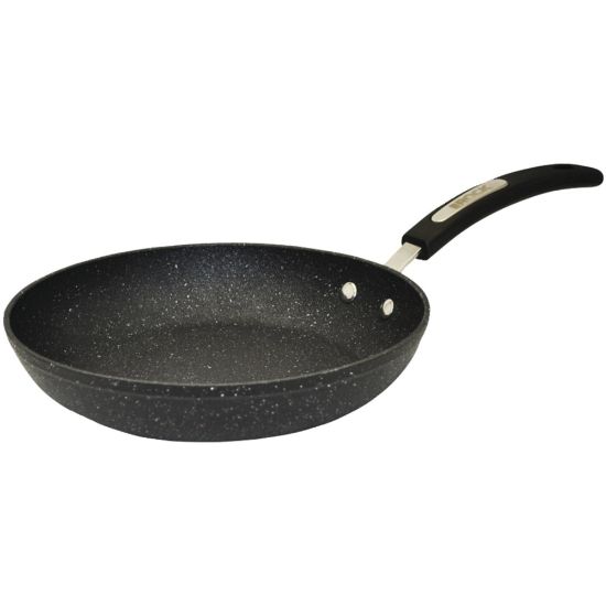 Picture of Starfrit The Rock 8in Fry Pan with Bakelite Handle - Cooking, Frying, Broiling - Dishwasher Safe - Oven Safe - 8in Frying Pan - Rock - Cast Stainless Steel Handle