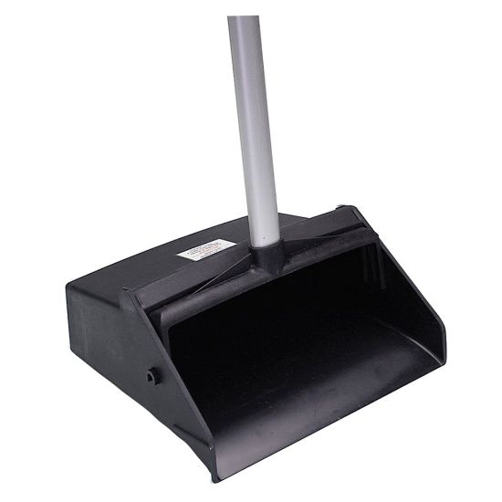 Picture of SKILCRAFT Long Handle Dustpan, Black (AbilityOne 7290-01-460-6663)