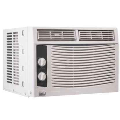 Picture of Black+Decker Mechanical Window Air Conditioner, 5,000 BTU, White