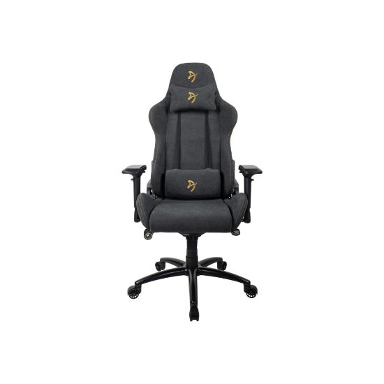 Picture of Arozzi Verona Signature Gaming Chair - For Gaming - Fabric, Metal, Foam - Gold