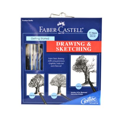 Picture of Faber-Castell Creative Studio Getting Started Drawing & Sketching Set