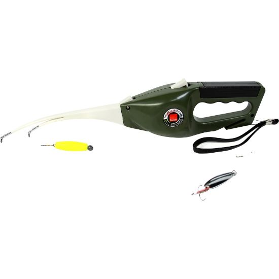 Picture of Ronco Pocket Fisherman With Bonus Lure, 3-3/4in x 16-3/4in x 4in, Green