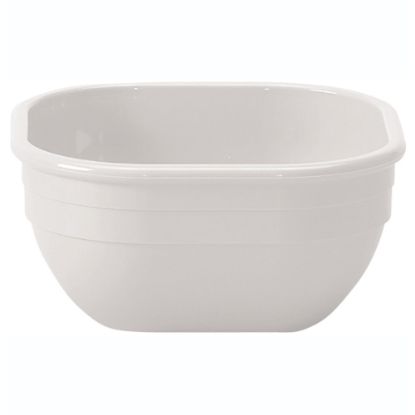 Picture of Cambro Camwear Dinnerware Bowls, Square, White, Pack Of 48 Bowls