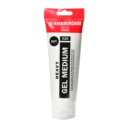 Picture of Amsterdam Acrylic Mediums, Heavy Gel, Matte, 250 mL, Pack Of 2