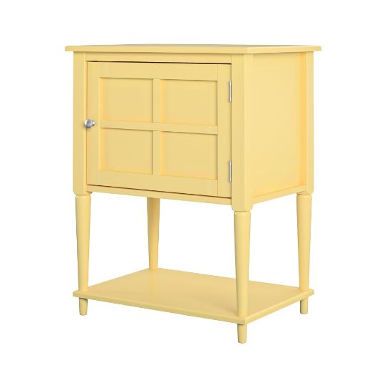 Picture of Ameriwood Home Fairmont Accent Table, 28-5/16inH x 22inW x 15-3/4inD, Yellow