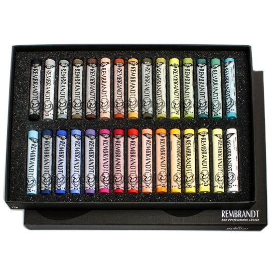 Picture of Rembrandt Soft Pastels, Full-Size, Assorted, Pack Of 2