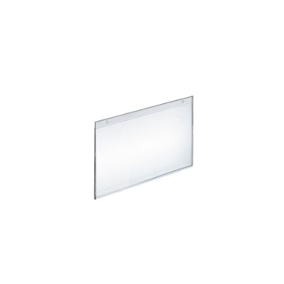 Picture of Azar Displays Wall-Mount U-Frame Acrylic Sign Holders, 5 1/2in x 7in, Clear, Pack Of 10