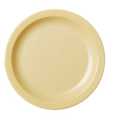 Picture of Cambro Camwear Round Dinnerware Plates, 6-1/2in, Black, Set Of 48 Plates