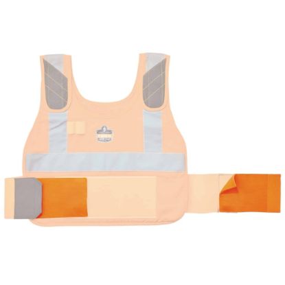 Picture of Ergodyne Chill-Its 6240 Phase-Change Cooling Vest Extenders, Orange