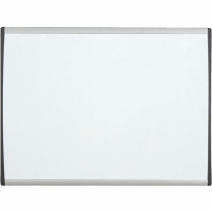 Picture of Quartet ARC Magnetic Dry-Erase Cubicle Whiteboard, 11in x 14in, Aluminum Frame With Silver Finish