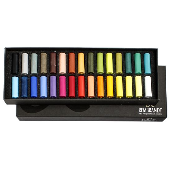 Picture of Rembrandt Soft Pastels, Half-Size, Assorted, Set Of 30