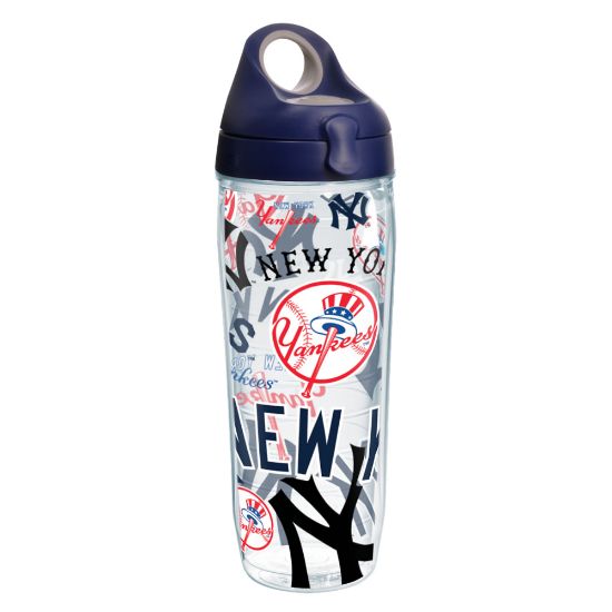 Picture of Tervis MLB All-Over Water Bottle With Lid, 24 Oz, New York Yankees