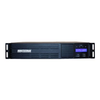 Picture of Minuteman EXR Series EXR1500RTHV - UPS (rack-mountable / external) - AC 208 V - 1300 Watt - 1500 VA - 1-phase - RS-232, USB - output connectors: 6 - 2U - 19in