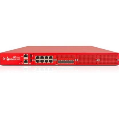 Picture of WatchGuard Firebox M5600 High Availability with 3-yr Standard Support - 8 Port - 10GBase-X 10 Gigabit Ethernet; 1000Base-T - RSA; AES (256-bit); DES; SHA-2; AES (192-bit); AES (128-bit); 3DES - 8 x RJ-45 - 6 - SFP+ - 4 x SFP+ - Rack-mountable