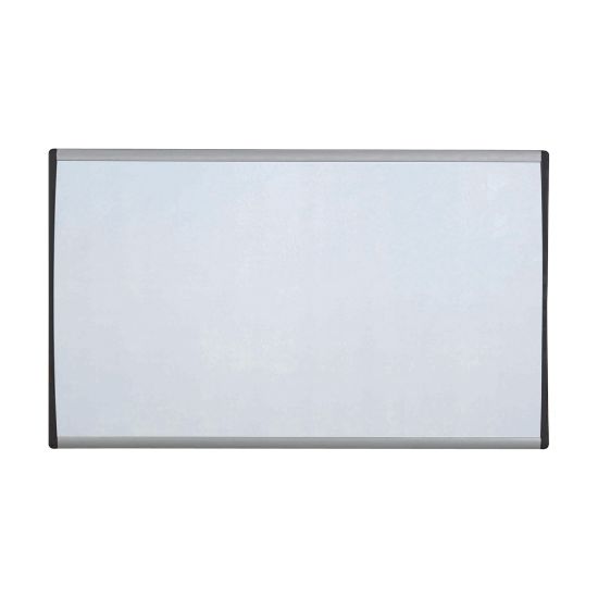 Picture of Quartet ARC Magnetic Dry-Erase Cubicle Whiteboard, 18in x 30in, Aluminum Frame With Silver Finish