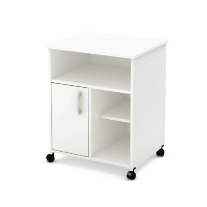 Picture of South Shore Axess Printer Cart, Pure White