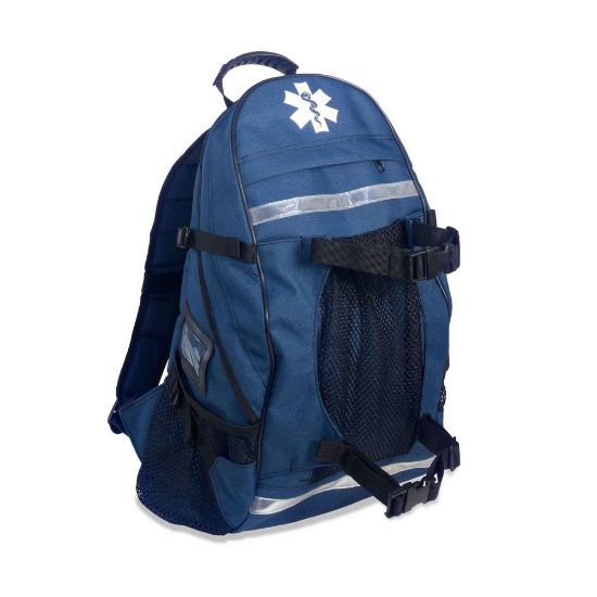 Picture of Ergodyne Arsenal 5243 Backpack Trauma Bag, 17-1/2inH x 7inW x 12inD, Blue