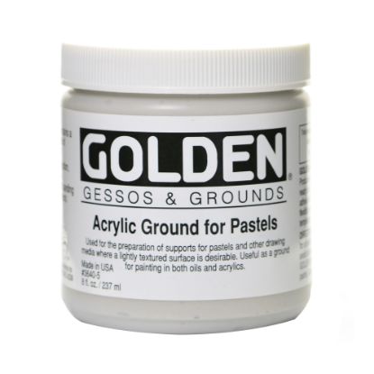 Picture of Golden Acrylic Ground For Pastels, 8 Oz