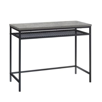 Picture of Sauder Market Commons 40inW Computer And Writing Desk, Slate Gray/Black