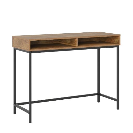 Picture of Sauder North Avenue 40inW Computer And Writing Desk, Sindoori Mango/Black