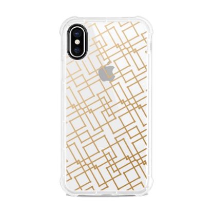 Picture of OTM Essentials Tough Edge Case For iPhone X/Xs, Gold Geo, OP-SP-Z120A