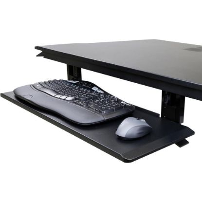 Picture of Ergotron Deep Keyboard Tray for WorkFit-TX - 27.8in Width - Black