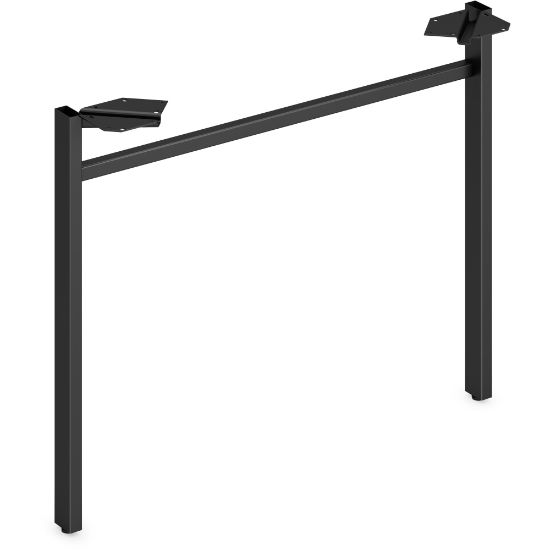 Picture of HON Mod Collection Worksurface 30inW U-leg Support - 30in - Finish: Black