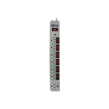 Picture of Tripp Lite ECO-SURGE 7-Outlet Surge Suppressor, 6ft, Cool Gray