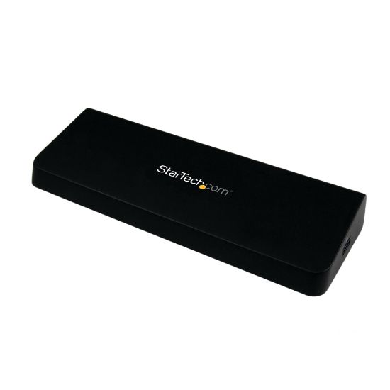 Picture of StarTech.com USB 3.0 Docking Station - Windows / macOS Compatible - Supports Dual Displays, HDMI / DisplayPort or 4K Ultra HD on a Single Monitor - USB3DOCKHDPC - Dual Monitor Docking Station - HDMI and DisplayPort Ports - 4K Ultra HD on One Monitor