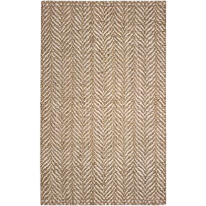 Picture of Anji Mountain Sandscape Jute Rug, 4ft x 6ft, Multicolor