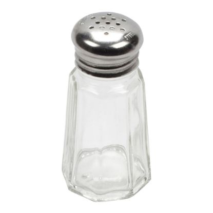 Picture of American Metalcraft Mushroom-Capped Salt/Pepper Shaker, 1 Oz, Clear