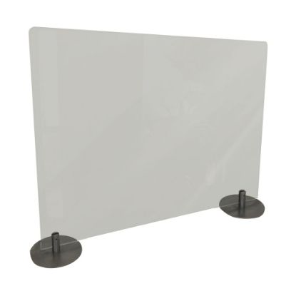 Picture of Ghent Desktop Protection Screen, Freestanding, 24in x 29in, Frosted