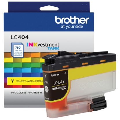 Picture of Brother LC404 INKvestment Yellow Ink Tank, LC404Y