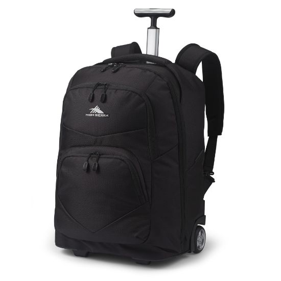 Picture of High Sierra Freewheel Backpack With 15.6in Laptop Pocket, Black