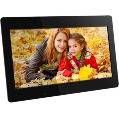 Picture of Aluratek ADMPF118F 18.5in Digital Photo Frame, 18.75inH x 1.25inW x 12.75inD, Black