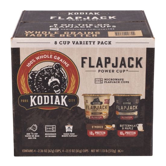 Picture of Kodiak Flapjack Power Cup Variety Pack, Pack Of 8 Cups