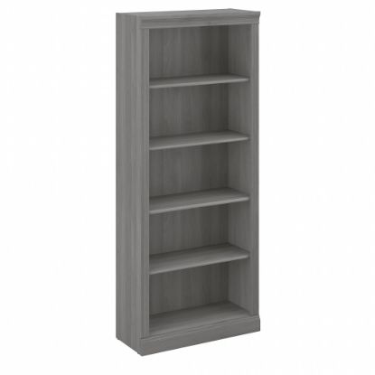 Picture of Bush Business Furniture Saratoga 72inH 5-Shelf Bookcase, Modern Gray, Standard Delivery