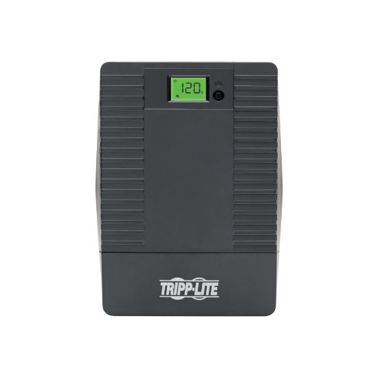 Picture of Tripp Lite 750VA 600W UPS Smart Tower Battery Back Up Desktop AVR USB LCD - UPS - 10 A - AC 120 V - 600 Watt - 750 VA - 1-phase - RS-232, USB - output connectors: 8