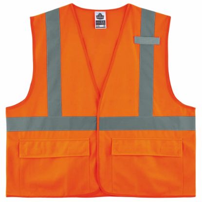 Picture of Ergodyne GloWear Safety Vest, 8225HL, Type R Class 2, 4X/5X, Orange