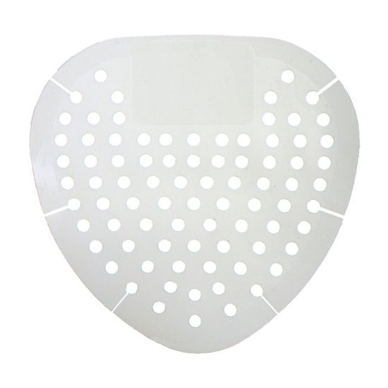 Picture of Fresh Products 30-Day Vinyl Urinal Screens, 7-1/4in, White, Case Of 72 Screens