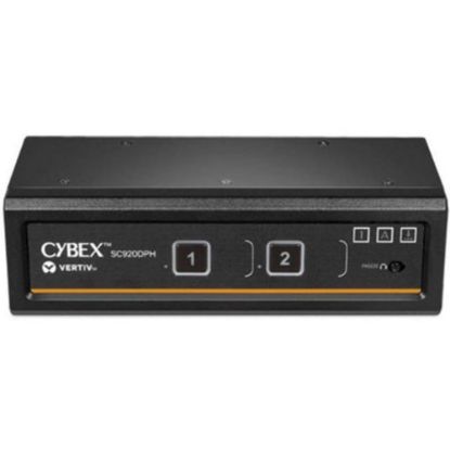 Picture of Vertiv Cybex SC900 Secure KVM | Dual Head | 2 Port Universal DisplayPort | NIAP version 4.0 Certified - Secure Desktop KVM Switches | Secure KVM Switch | Dual Head | NIAP Certified | Secure Keyboard